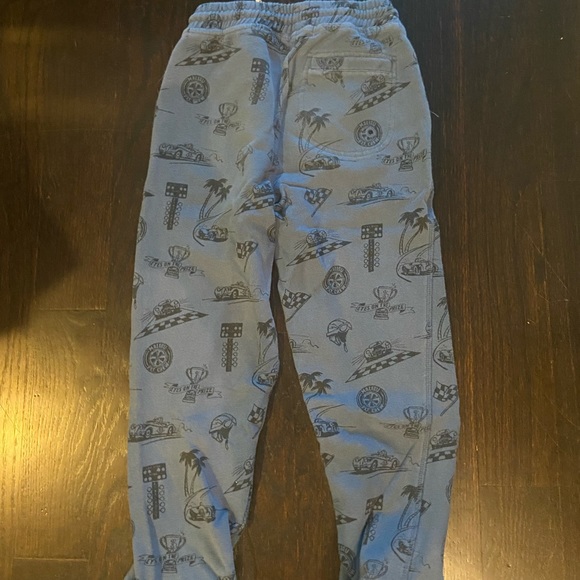 Peek Size M/8 cotton jogger/ sweat pant w Grand Prix design & drawstring waist. - Picture 3 of 3